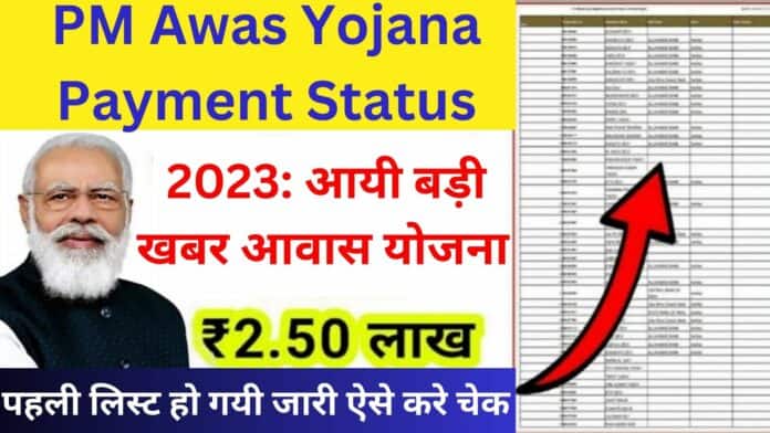 PM Awas Yojana Payment Status 2023 आयी बड़ी खबर: आवास योजना कि पहली लिस्ट हो गयी जारी ऐसे करे चेक