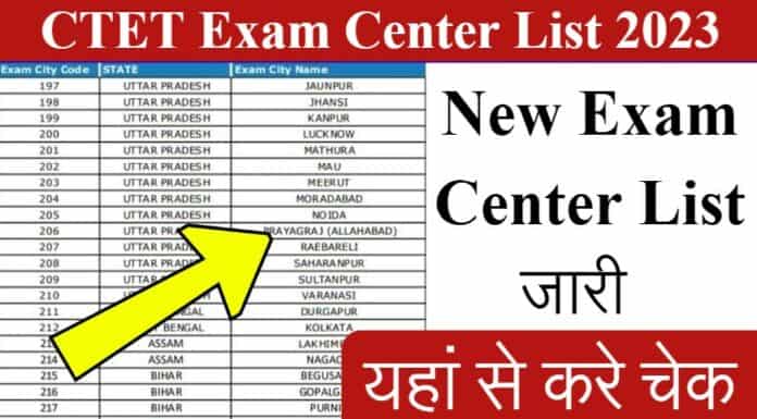 Exam Center List