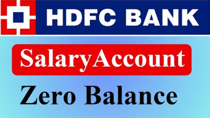 HDFC Salary Account