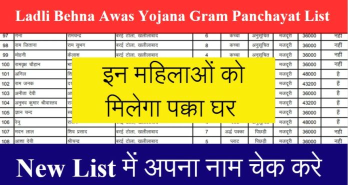 Ladli Bahna Awas Yojana